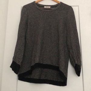 Black and White Madewell Sweater